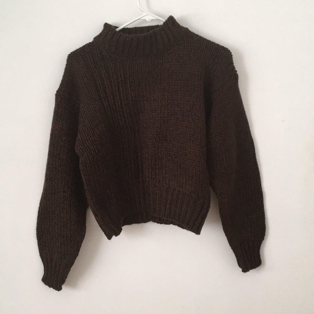 Brown Oversized Sweater